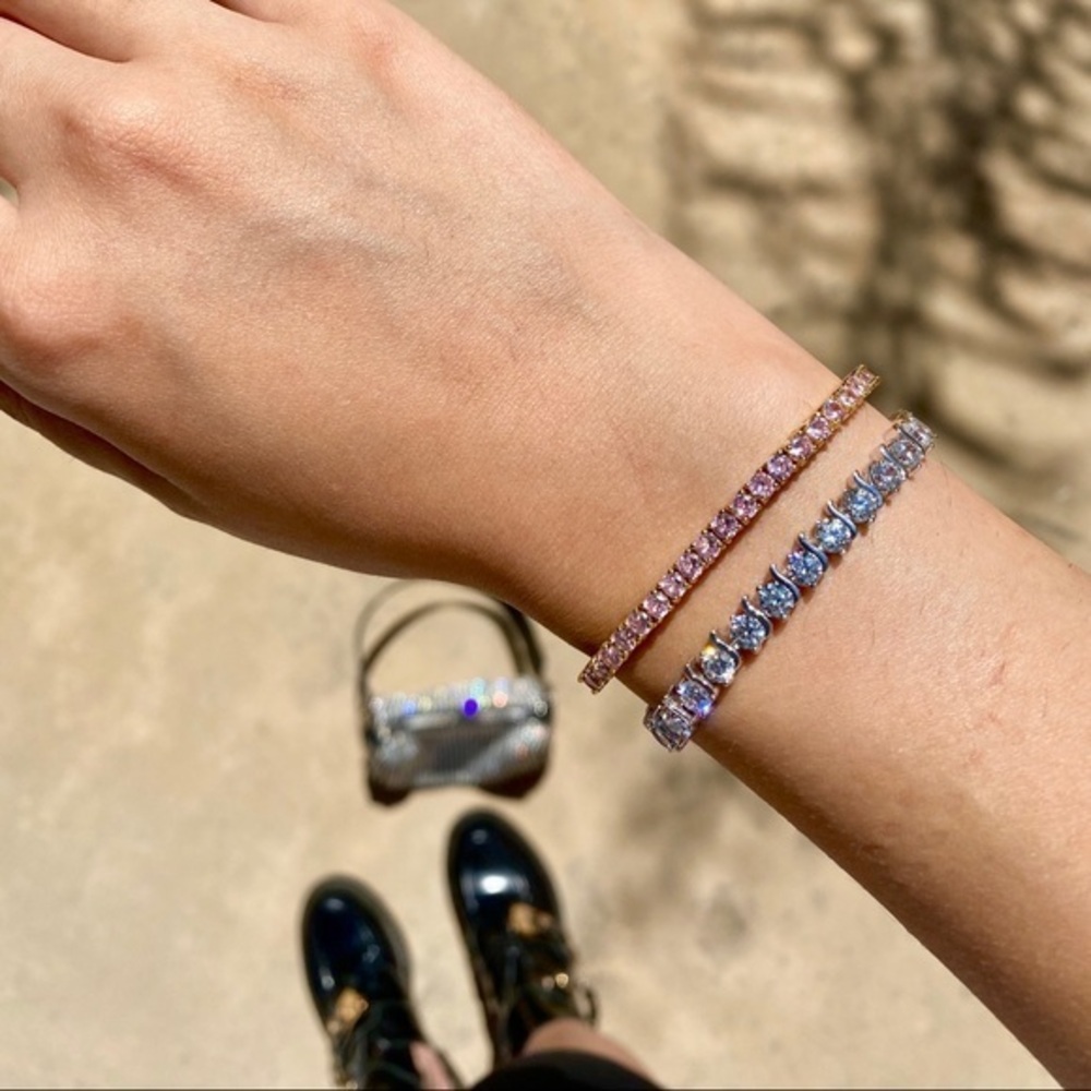 5mm Round Tennis Bracelet 7" inches